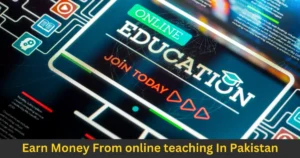 start teaching online in Pakistan